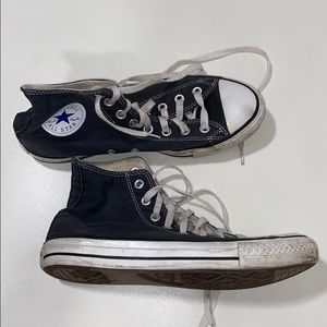 Black Hightop Converse